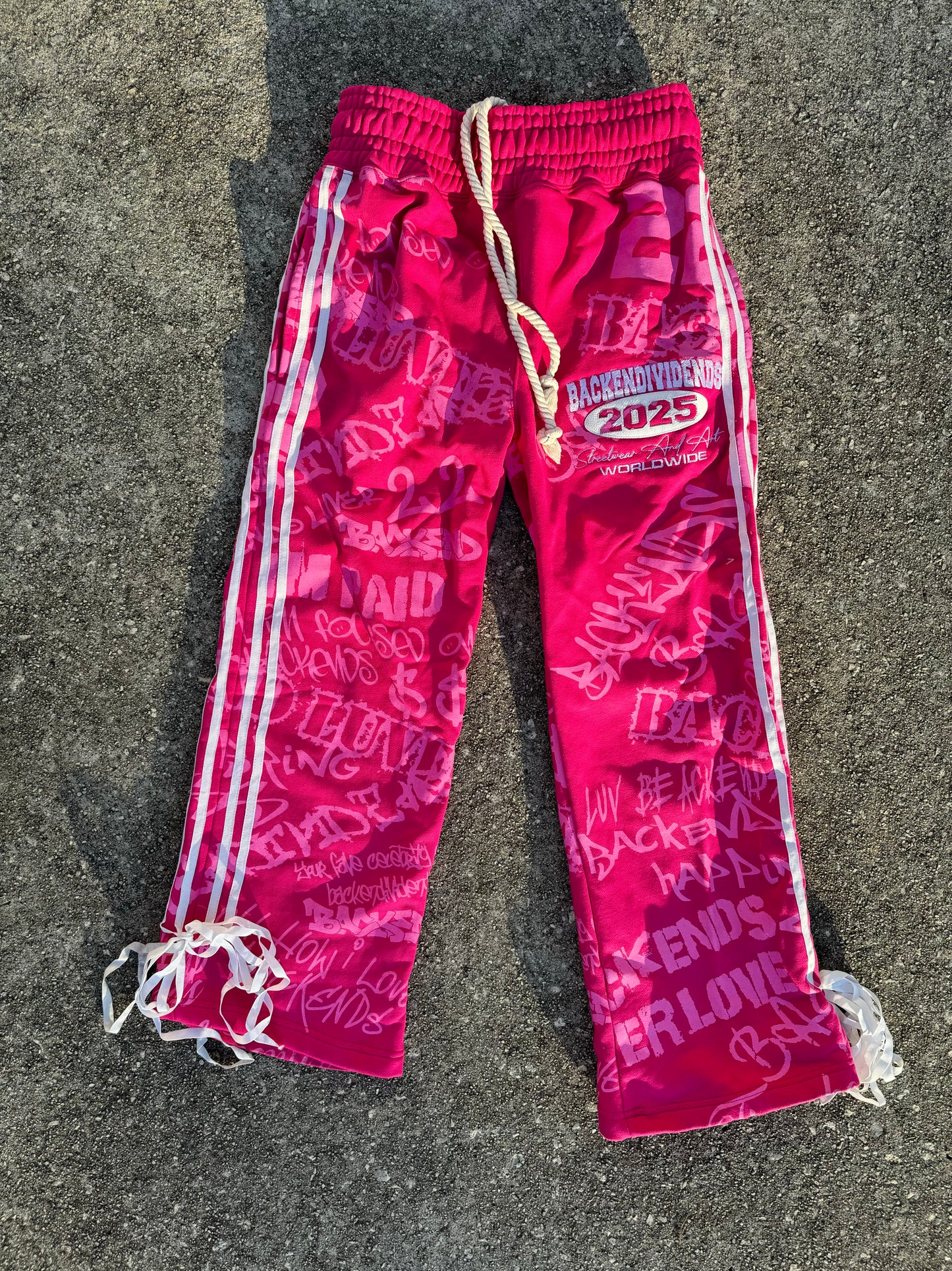 BACKEND ALL OVER GRAFFITI "GIRLS JOGGERS