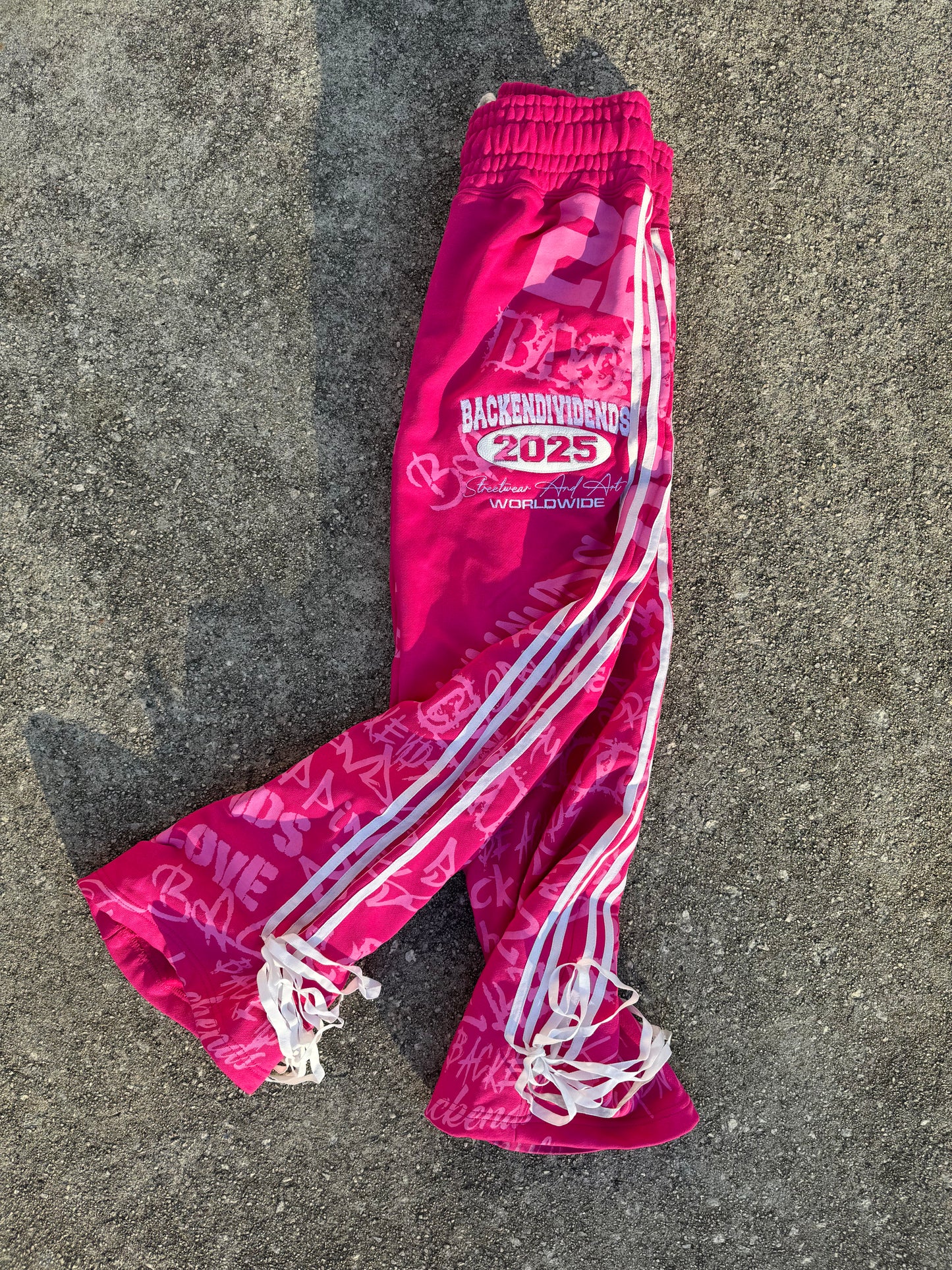 BACKEND ALL OVER GRAFFITI "GIRLS JOGGERS