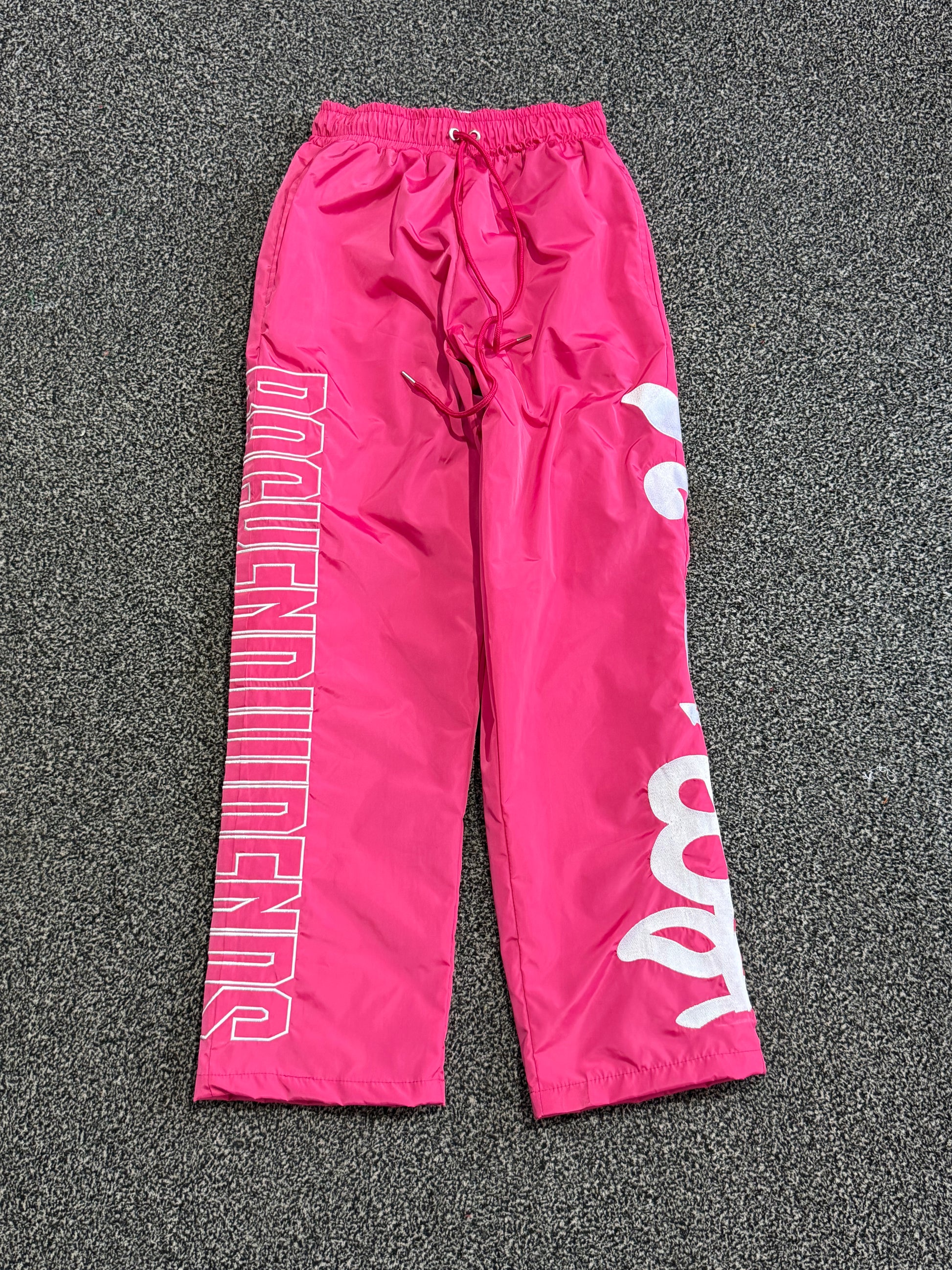BACKEND NYLON WINDBREAKER PANTS