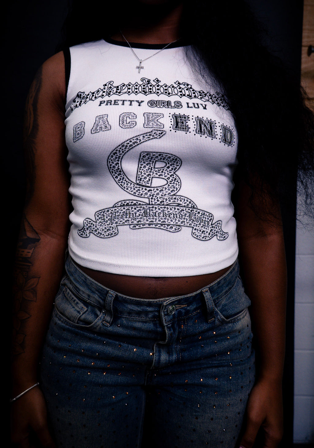 Cheetah Print Crop Tops