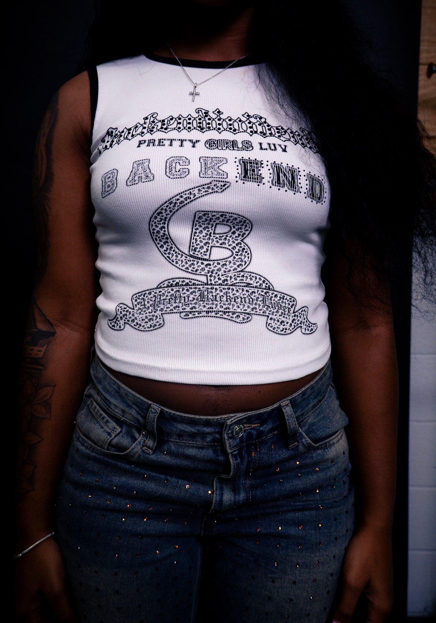 Cheetah Print Crop Tops