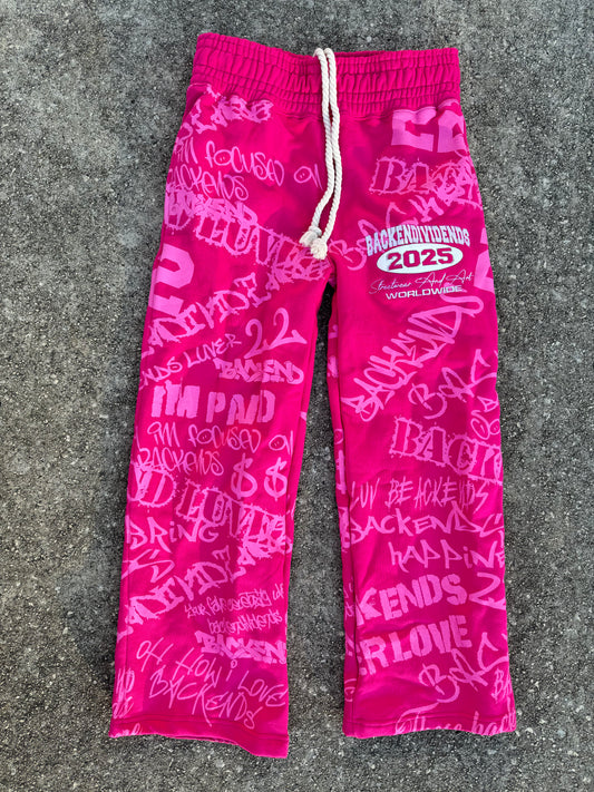 BACKEND GRAFFITI ALL OVER UNISEX JOGGERS