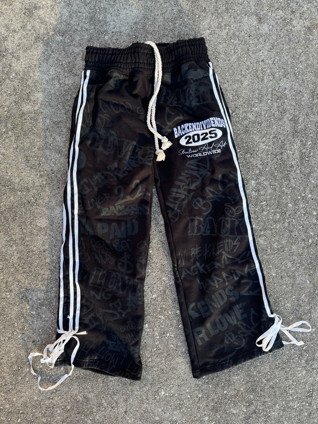 BACKEND ALL OVER GRAFFITI "GIRLS JOGGERS