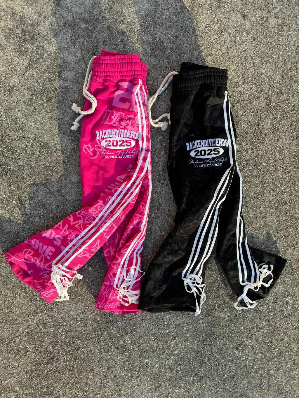 BACKEND ALL OVER GRAFFITI "GIRLS JOGGERS